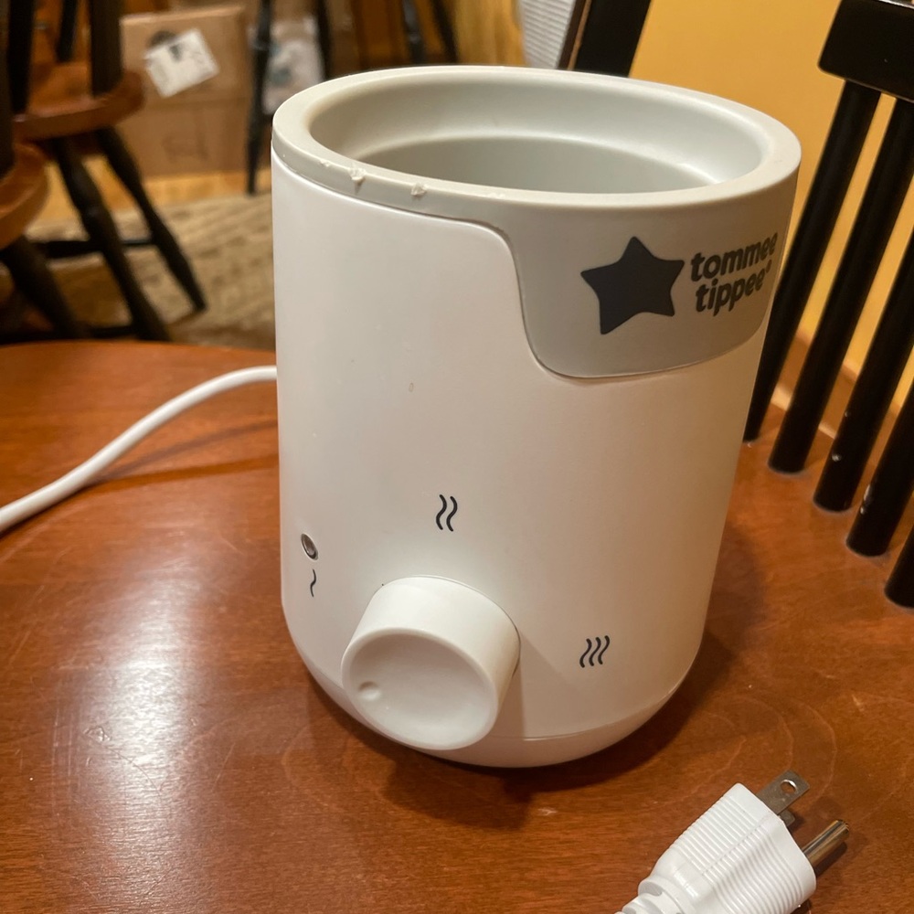 Tommee Tippee White Bottle Warmer